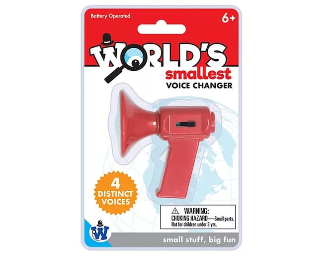 World's Smallest Voice Changer