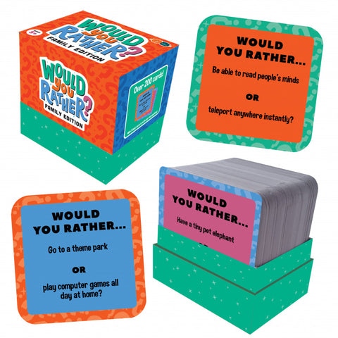 Would You Rather Family - Screen-Free Laughs by Buddy & Barney