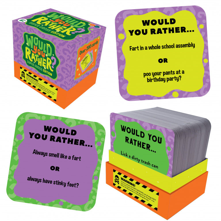 Would You Rather Gross - Hilarious Picks by Buddy & Barney