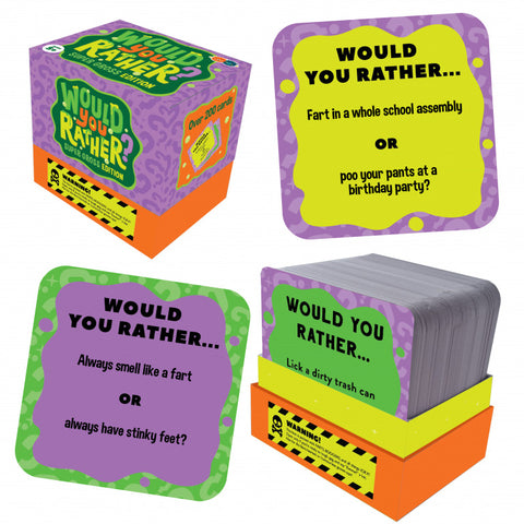 Would You Rather Gross - Hilarious Picks by Buddy & Barney