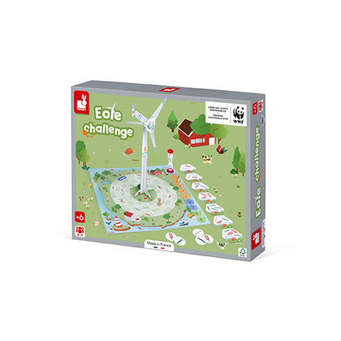 Janod WWF Eole Challenge - Build a Wind Turbine Together