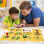 XAZASTOV Floor Puzzle Car Track Play Set