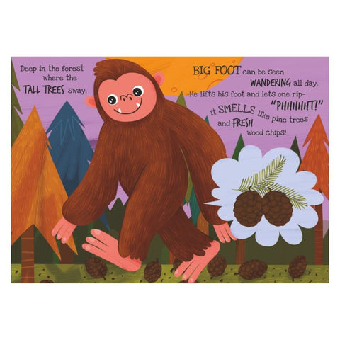 Yeti Mega Fart Book - Scratch-and-Sniff Laughs by Buddy & Barney