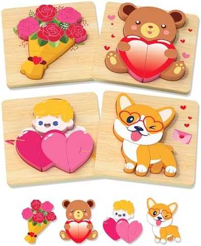Yetonamr Wooden Vehicle Shape Puzzle Set (6 pcs)