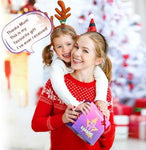 YLL Kids Karaoke Machine with 2 Wireless Microphones (Purple)