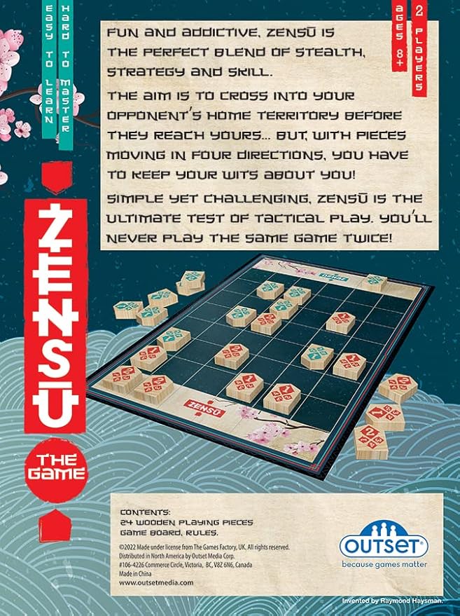 Zensu - The Wooden Board Game