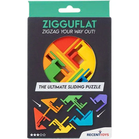 Zigguflat - Ultimate 3-Shape Sliding Puzzle